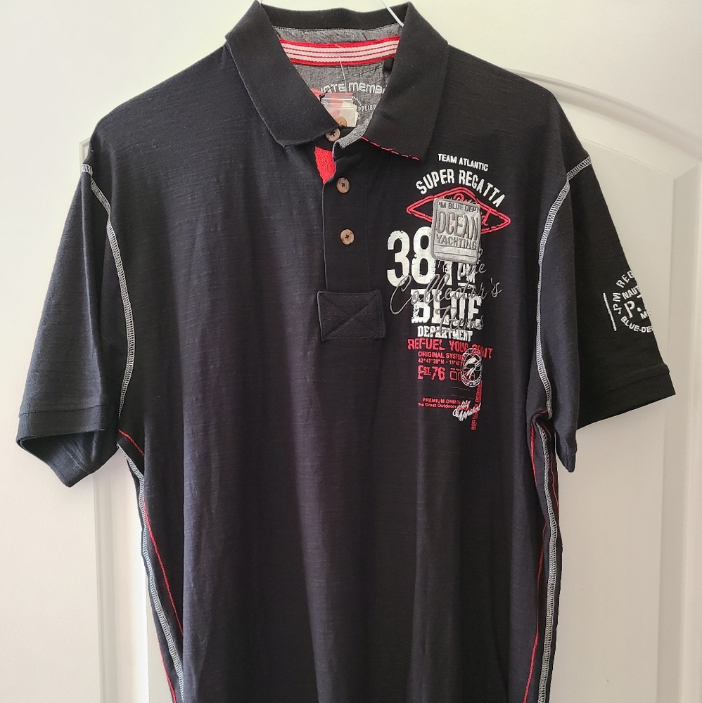 Black Polo Style Shirt